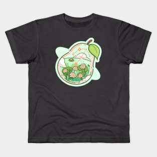 Glass Fruit Series - Pear Kids T-Shirt